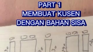 MEMBUAT KUSEN DARI BAHAN SISA PROYEK [upl. by Ibmat]