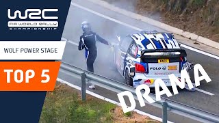 WRC Top 5 Most Dramatic Wolf Power Stages 🤯 [upl. by Fielding542]