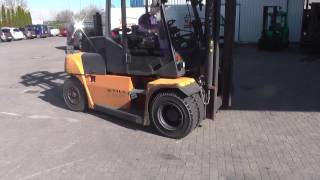 D3509  8000kg used Still R7080 diesel forklift from 2004 [upl. by Ko]