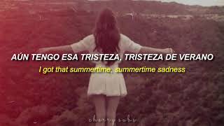 Summertime Sadness — Lana Del Rey  Sub Español  Lyrics [upl. by Eserahc]