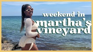 A Weekend in Marthas Vineyard  Travel Vlog [upl. by Ahsakal]