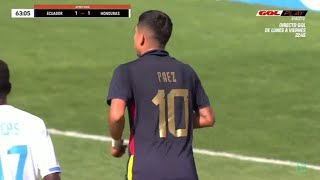 Kendry Paez vs Honduras 1 Assist World Class Performance [upl. by Niobe62]