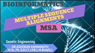 Multiple Sequence Alignments MSA [upl. by Auqenat]