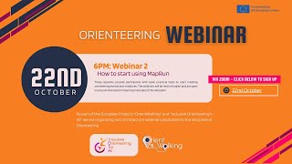 Orienteering webinar 2  How to start using MapRun [upl. by Nelle648]