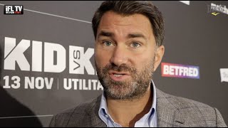 IT IS IMPOSSIBLE THE WBC MAKE FURY FRANCHISE CHAMPION  EDDIE HEARN  ON KHANBROOK BENN amp CANELO [upl. by Yngad363]