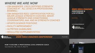 How to Become a ProfessionalLevel Strength Coach  NSCAcom [upl. by Dyan653]