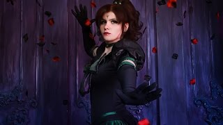 Sailor Moon cosplay Roleplaying game  The Fate Of Crown Second clip Shitennou cosplay [upl. by Ffoeg]