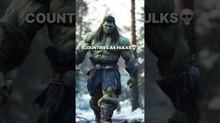 Countries as Hulks💀 countries hulk fusion midjourneyai midjourneyai midjourneyaiart [upl. by Gerri]