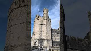 UK  Wales Caernarfon Castle UNESCO World Heritage Site wales castle unescoheritagesite [upl. by Schriever]