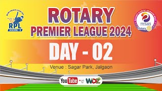 Rotary Premier League 2024  Day 2  WDZ LIVE [upl. by Yrffoeg979]