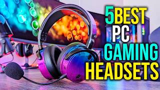 ✅Top 5 Best PC Gaming Headsets in 2024  The Best PC Gaming Headsets Reviews [upl. by Odareg]