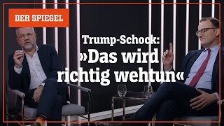 TrumpSchock Beginnt neue Weltordnung Jens Spahn amp Michael Roth im Spitzengespräch  DER SPIEGEL [upl. by Sanchez780]