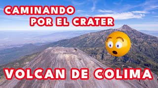 El Cráter del Volcán de Colima en México [upl. by Harpole]