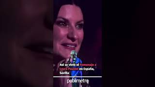 Así se vivió el homenaje a Laura Pausini en los Latin Grammys 2023 [upl. by Ecyak]