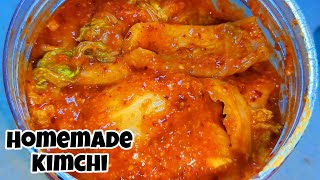 KIMCHI RECIPE  Ganito lang gumawa ng masarap na kimchi [upl. by Hairaza]