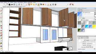 PUERTAS DINAMICAS EN SKETCHUP [upl. by Ferrel]