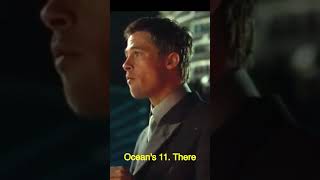 Brad Pitt ALWAYS EATING Fact On Oceans 11 trivia movies film [upl. by Enomed]