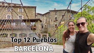 🔴 Los 12 PUEBLOS más Bonitos que ver en BARCELONA Cataluña 4K  España [upl. by Bohun107]