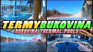 TERMY BUKOVINA  Bukovina Thermal Pools  Bukowina Tatrzańska  Poland 4k [upl. by Gilmore257]