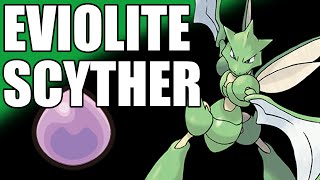 Eviolite Scyther Pokemon Strategy [upl. by Eiraminot]