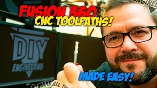 Episode 026 Fusion 360 Toolpaths and Circuit Boards for Desktop CNC [upl. by Albert252]