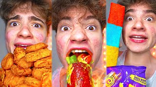 EXTREME 1 Hour Spicy Food Tiktok Compilation  MoreSpizee 🥵 [upl. by Smallman]