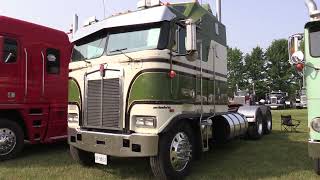 Great Beauty  1989 Kenworth K100 Cabover [upl. by Yulma]