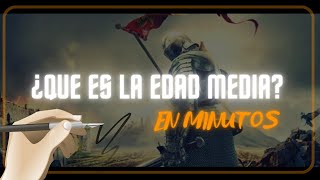 LA EDAD MEDIA en minutos [upl. by Lasonde]