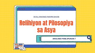 RELIHIYON AT PILOSOPIYA SA ASYA [upl. by Crosley343]