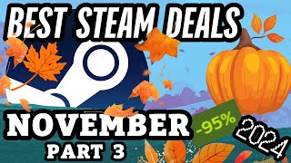 The BEST Steam deals NOVEMBER 2024 Part 3 [upl. by Pollack464]