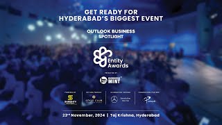 Get ready for Hyderabad’s biggest event the 2024 Outlook Business Spotlight—Entity Awards [upl. by Faus]