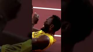 Usain Bolt usainbolt trackandfield injury worldrecord [upl. by Chara297]