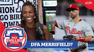 Could the Phillies DFA Whit Merrifield when IL players return or team makes trade [upl. by Marba]