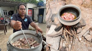 Old Rajasthani Style Mutton Recipe  JungleeMaas  5 Ingredient Recipe By Robin’s Kitchen Jaipur [upl. by Asssilem]