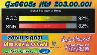 Gx6605s HW203 in Two Strips amp Big Digits Signal Software  F1F2 Beautiful Software  gx6605s [upl. by Adnawahs]