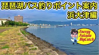 琵琶湖バス釣りポイントガイド。浜大津編（におの浜、総門川、水中堤防、大津港など） [upl. by Artinek]