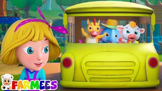 Roues Dans le Bus  Plus Véhicules Chanson et Préscolaire Vidéos pour Enfants [upl. by Indnahc]