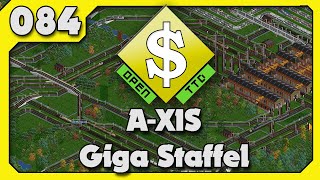 Die Gelbe Maglev Strecke kommt dazu  084  OpenTTD S3  Deutsch  German Lets Play [upl. by Rheta]