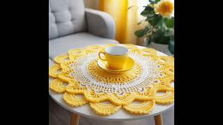 AIInspired Crochet table Decor [upl. by Ytsim]