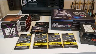 256 GB RAM i910940X 14 core  45 GHz DAWVePro PC Build Timelapse [upl. by Derby586]