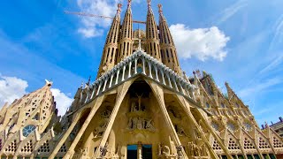 4K🇪🇸 Barcelona Spain Basilica of the Sagrada Família Gaudis glorious vision Oct 2022 [upl. by Colbert]