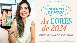 Tendências de Cores para o Verão 2024 como combinar e criar looks incríveis [upl. by Snebur]