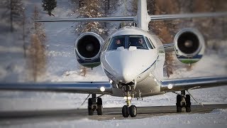 Plane Spotting 02012018  StMoritz Samedan Engadin Airport part 4 [upl. by Leind501]