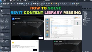 Revit Content Library missing [upl. by Lauhsoj]