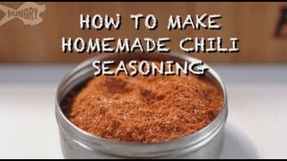 How to Make Homemade Chili Seasoning [upl. by Araccat]