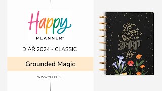 Diář 2024 Happy Planner  Grounded Magic [upl. by Artemisia401]