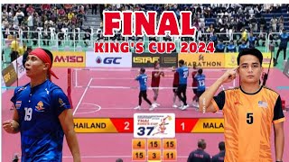 KING OF ASEAN  SABET SEMUA MEDALI EMAS KINGS CUP THAILAND 2024 REGU A  THAILAND VS MALAYSIA [upl. by Teodora152]