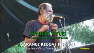 JUNIOR BYLES quotBeat Down Babylonquot Garance Reggae Festival 2010 [upl. by Ahsienyt974]