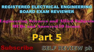 REE Board Exam Reviewer ESAS Part 5 Reupload  50  Items  Objective type Questions and Answers [upl. by Imeon]