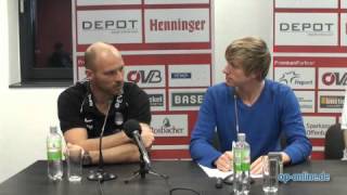 OFCPressekonferenz vor dem Auswärtsspiel in Unterhaching [upl. by Hillinck241]